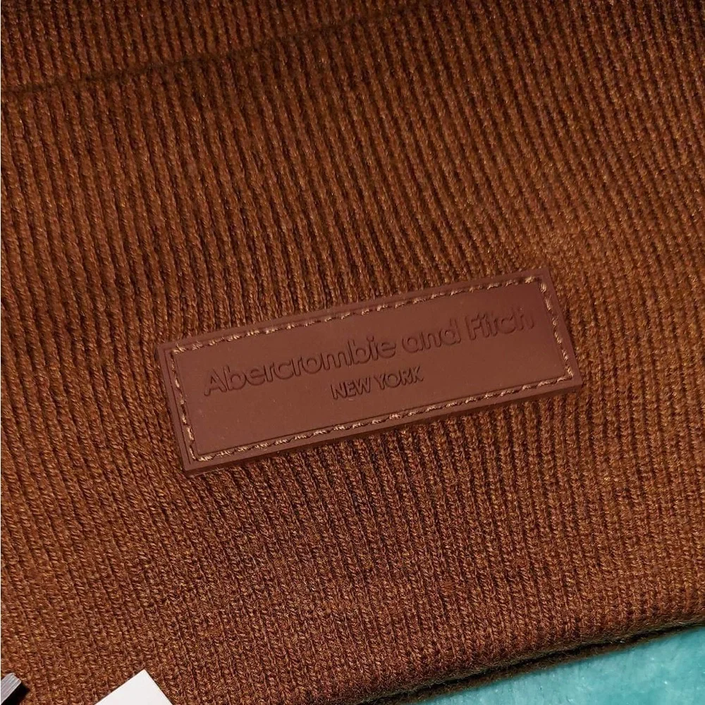 Abercrombie and Fitch Logo Beanie NWT